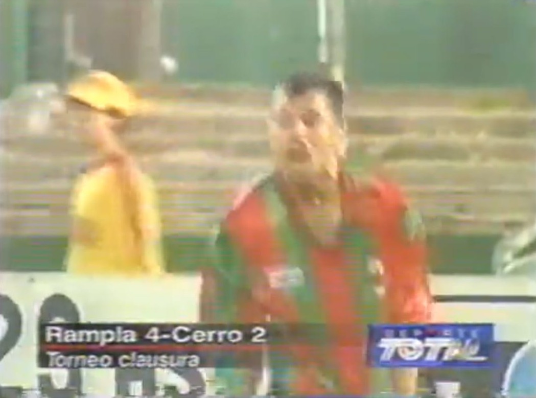 Registro televisivo de la trayectoria deportiva de Oscar Vallejo Duarte